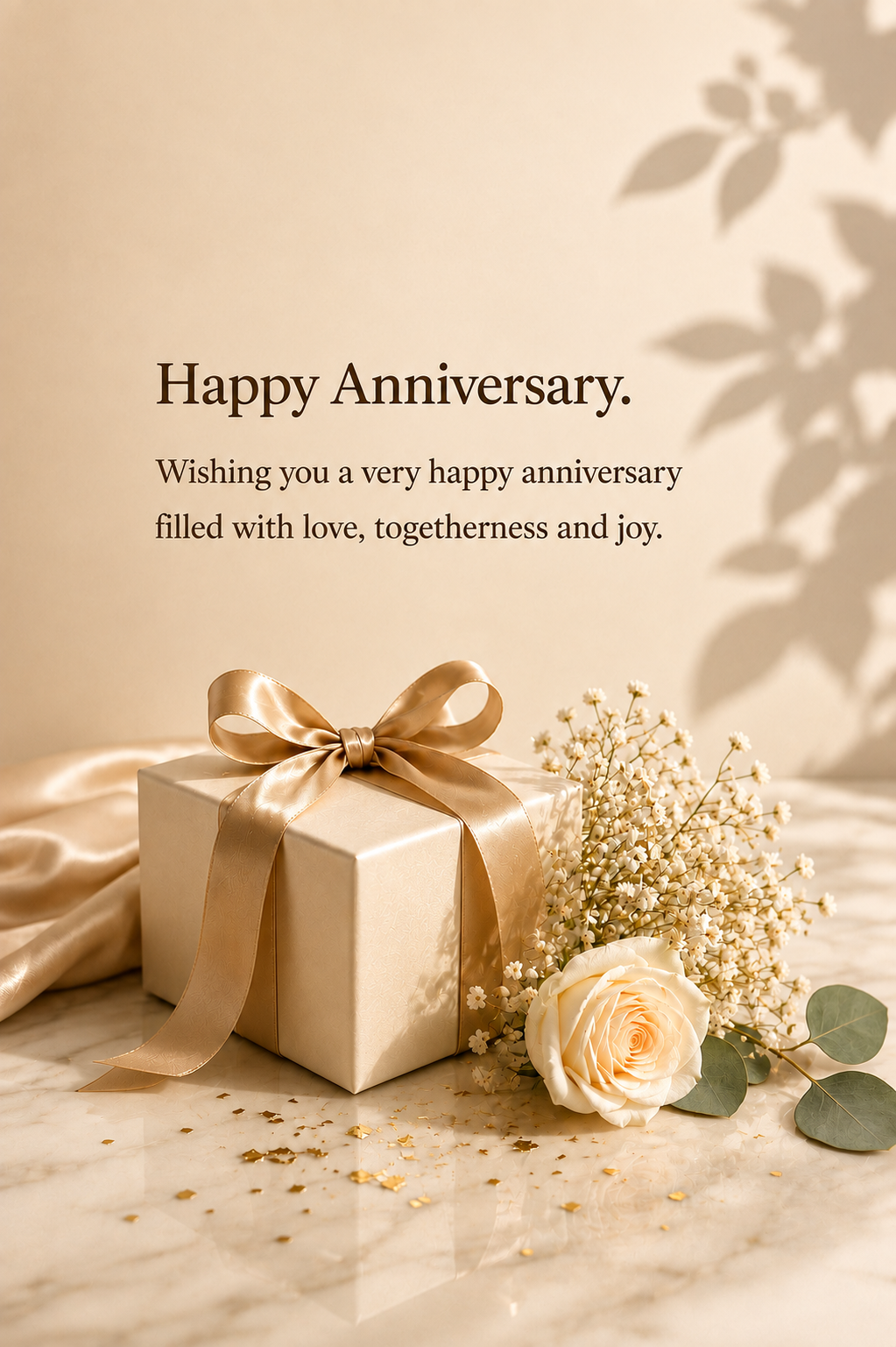 Anniversary card template